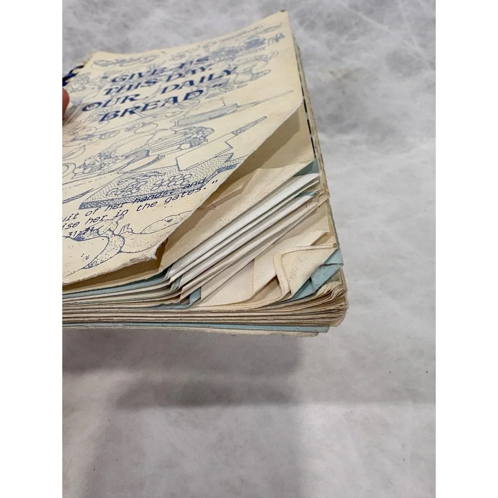 Vintage Give Us This Day Our Daily Bread Youth Unlimited Community Cookbook